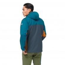 Jack Wolfskin Softshellowa kurtka Eagle Peak II (wiatroodporna, bardzo wodoodporna, bez PFC) orionowa niebieska męska